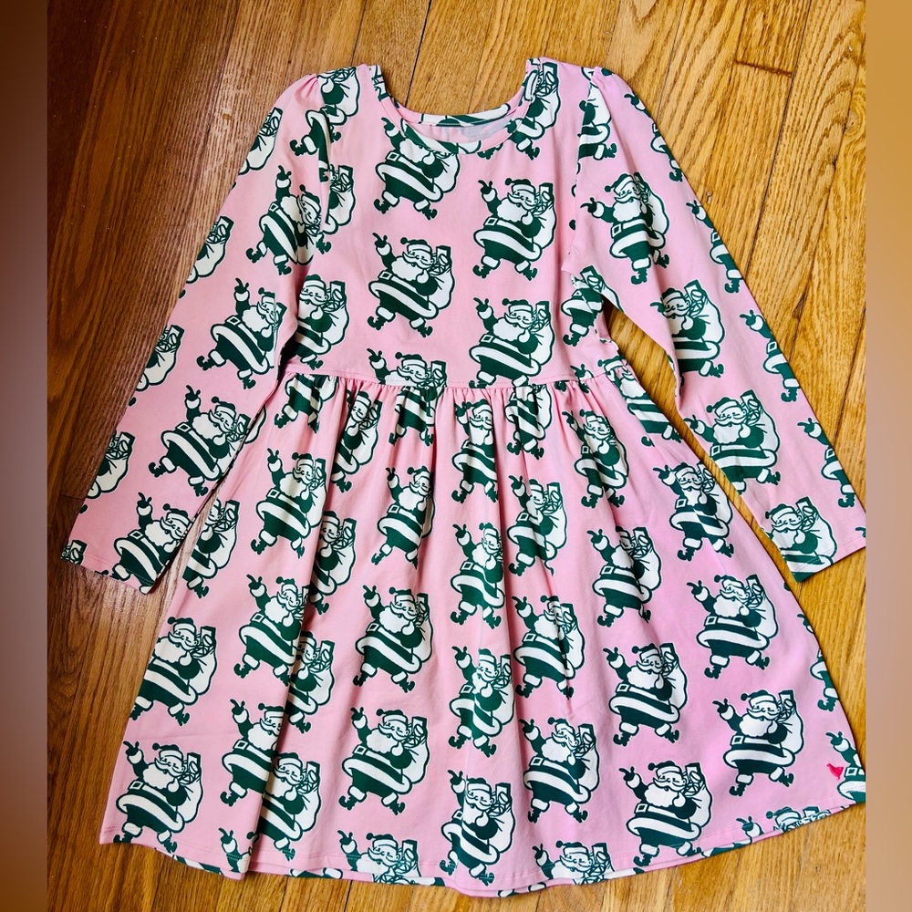Pink Chicken Vintage Santa Dress, size 10 NWOT